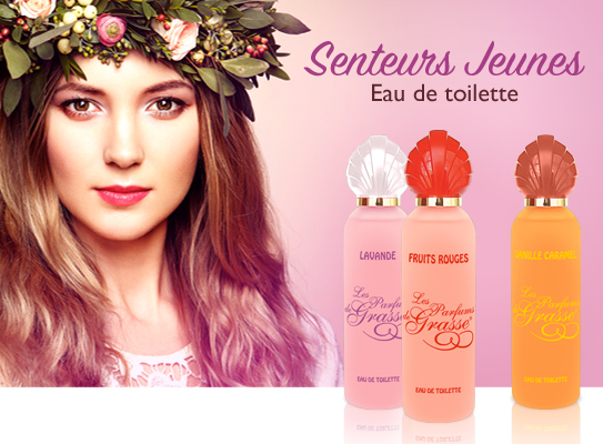 senteurs jeune eau de toilette de grasse 100ml